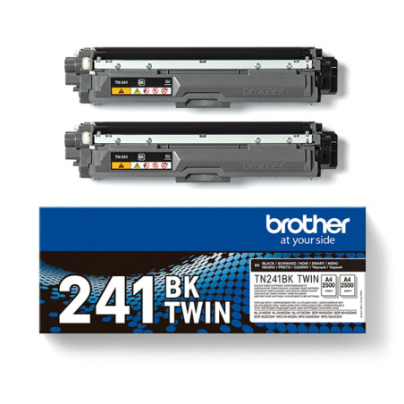 Toner Laser Brother TN-241 nero Combo 2-pack